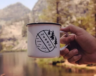 激光打標搪瓷杯，杯子也可以與眾不同