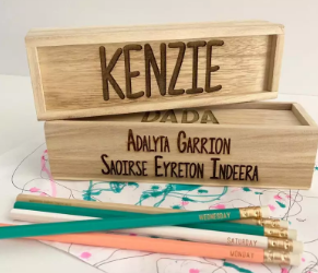 激光雕刻創意文具，升級開學裝備