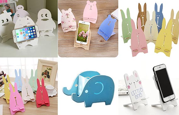 激光雕刻切割手機展架，給你想要的簡約時尚！