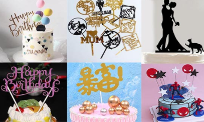 激光雕刻蛋糕插排，為您記錄每一個重要時刻