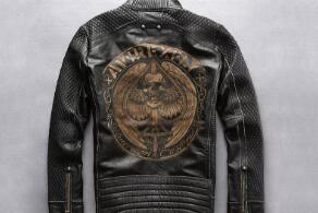 激光打標皮夾克 既要溫度更要風度